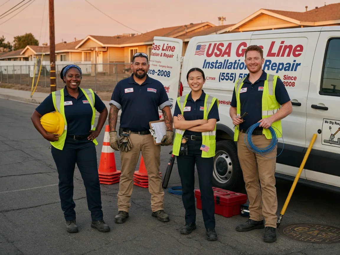 Gas Line Installation company in Lancing, TN